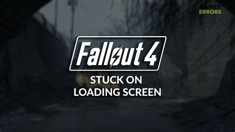 fallout 4 mods not loading|fallout 4 loading screen stuck.